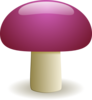 Purple Mushroom Clip Art